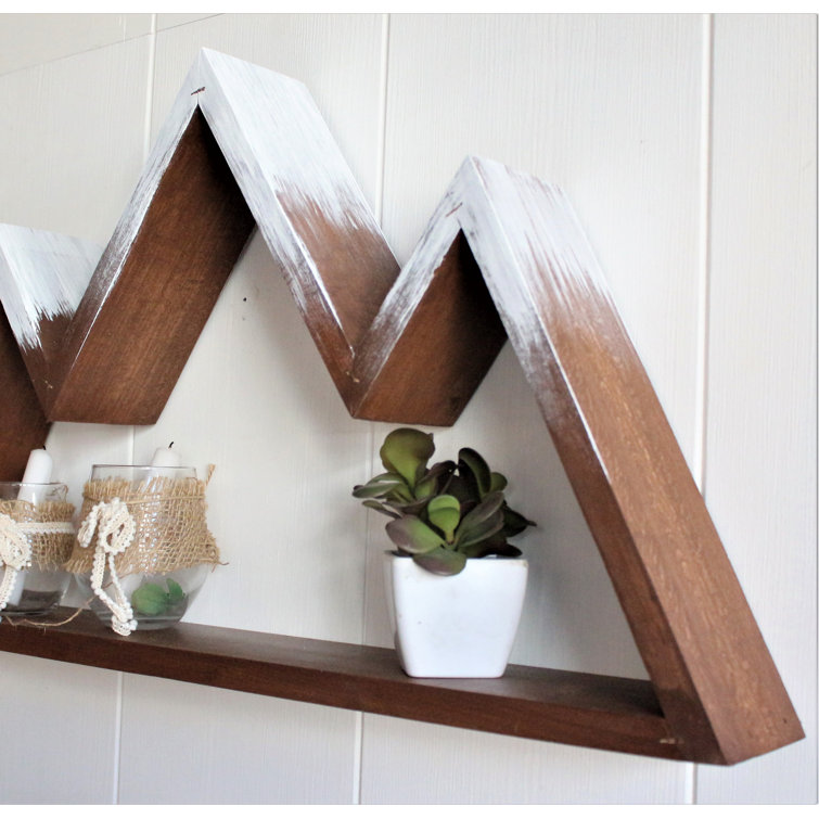 Bless international Solid Wood Floating Shelf Wayfair Canada